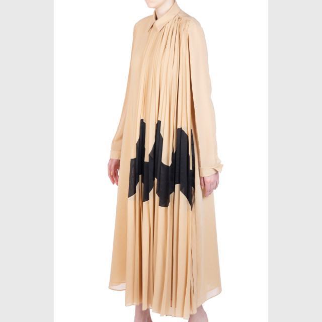 Платье со складками  Jil Sander