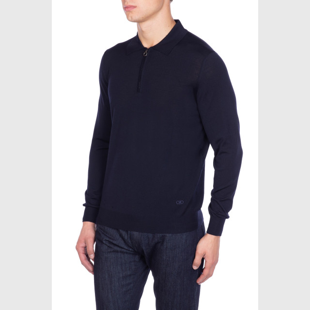 Поло с длинным рукавом Salvatore Ferragamo