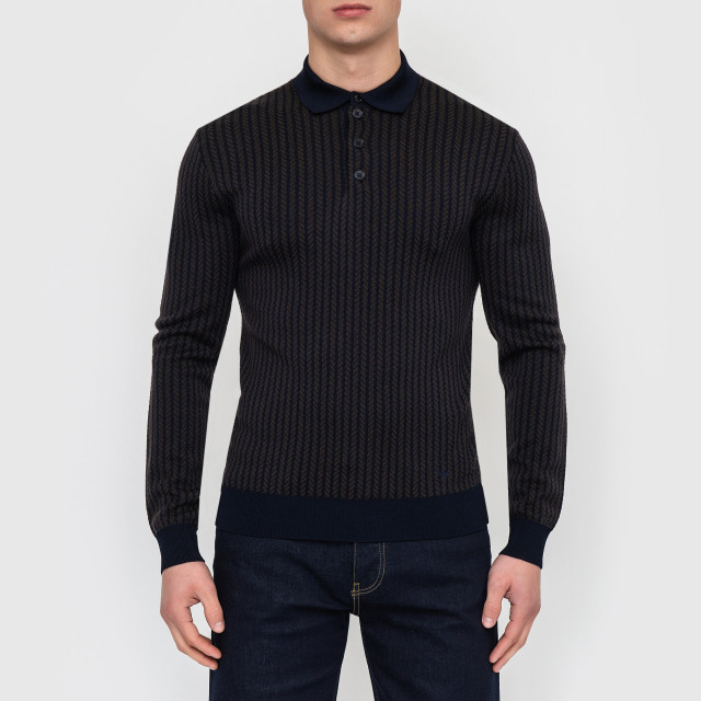 Поло с длинным рукавом Emporio Armani
