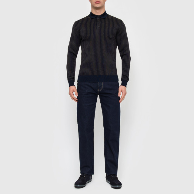 Поло с длинным рукавом Emporio Armani
