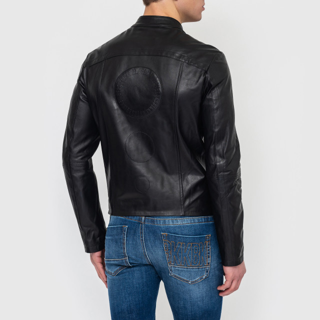 Куртка кожаная Bikkembergs