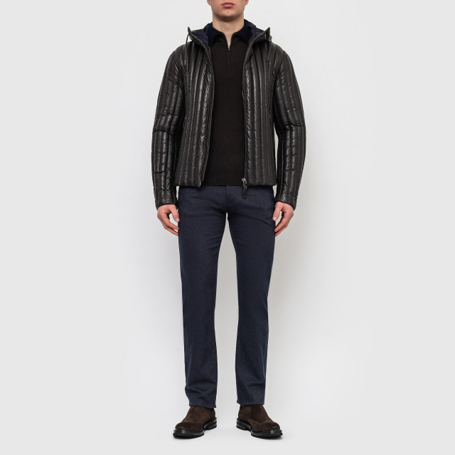 Куртка кожаная Emporio Armani
