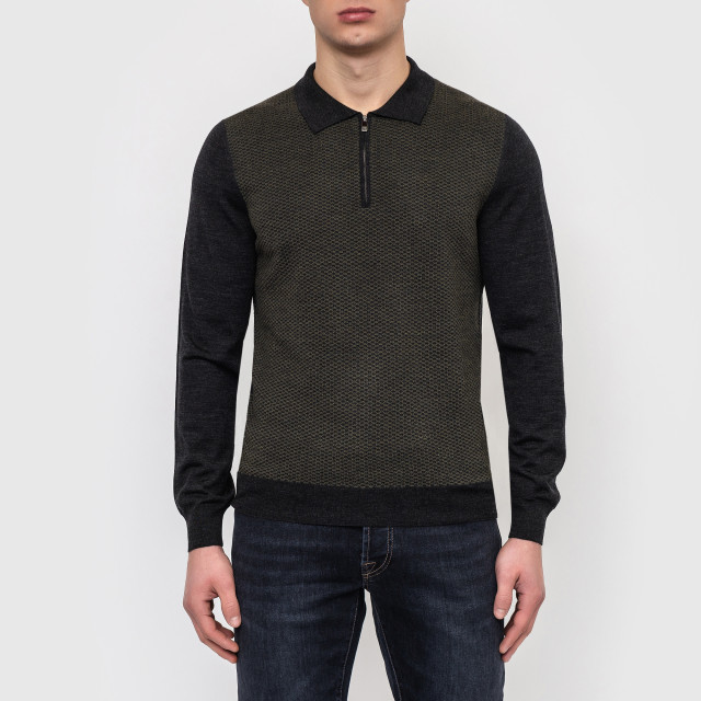 Поло с длинным рукавом Corneliani