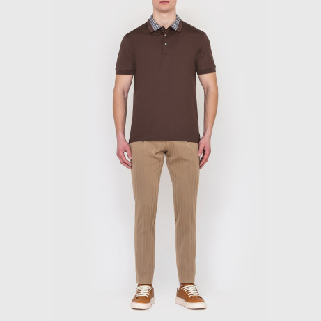 Брюки хлопковые Corneliani