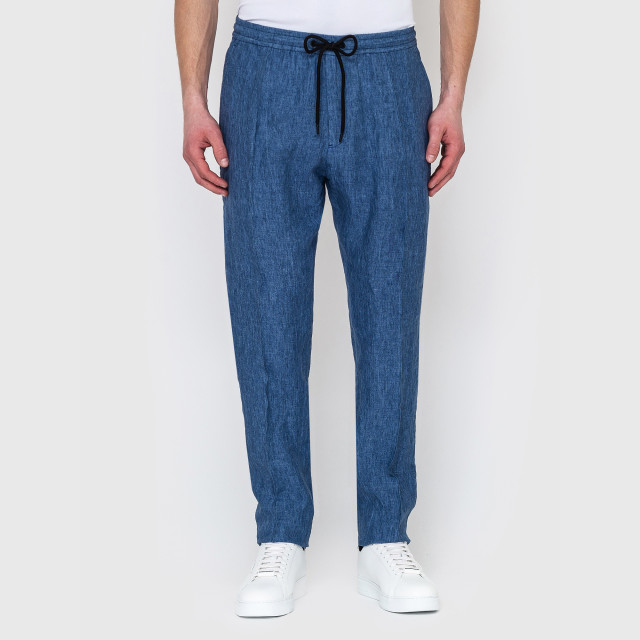 Брюки льняные Emporio Armani