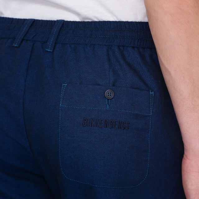 Брюки льняные Bikkembergs