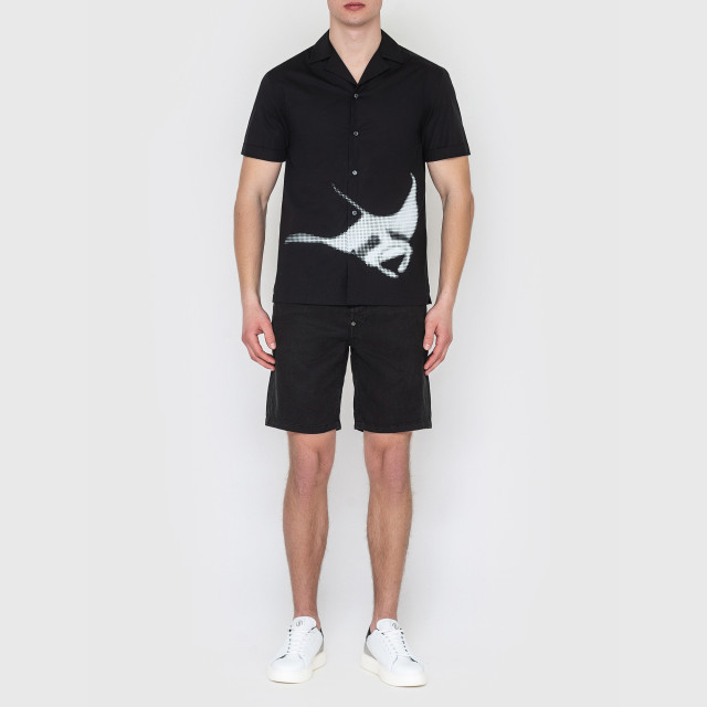 Шорты со льном Bikkembergs