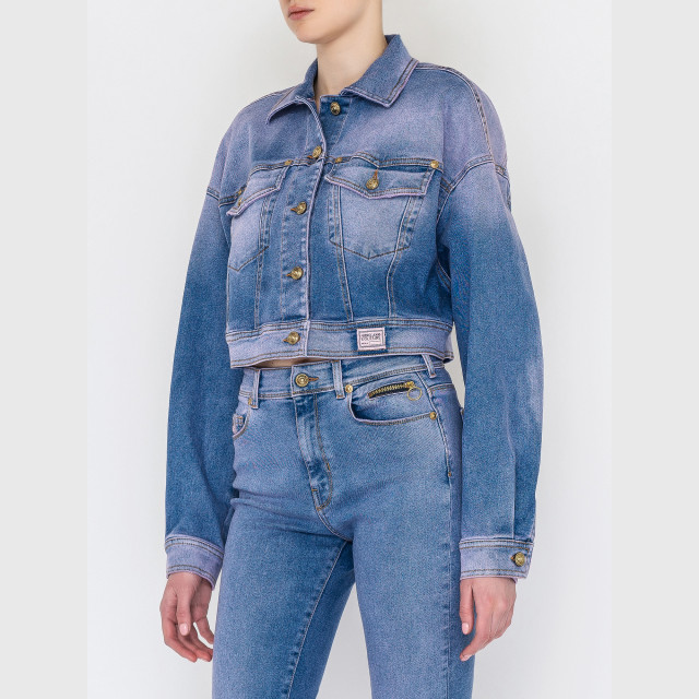 Куртка из денима Versace Jeans Couture