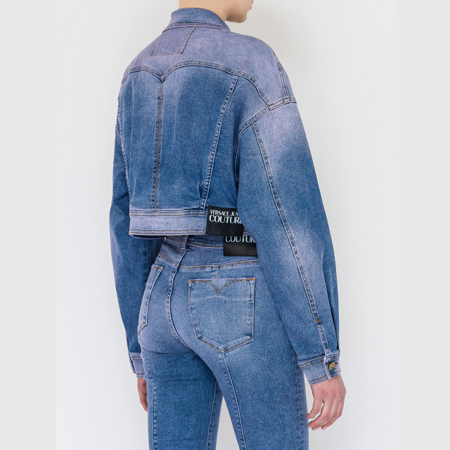 Куртка из денима Versace Jeans Couture