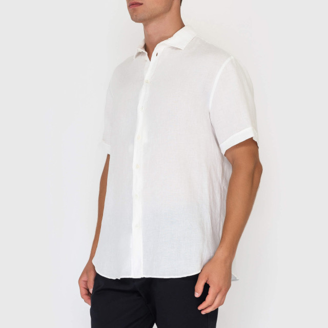 Сорочка лляна Emporio Armani