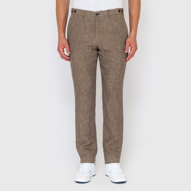 Брюки льняные Emporio Armani