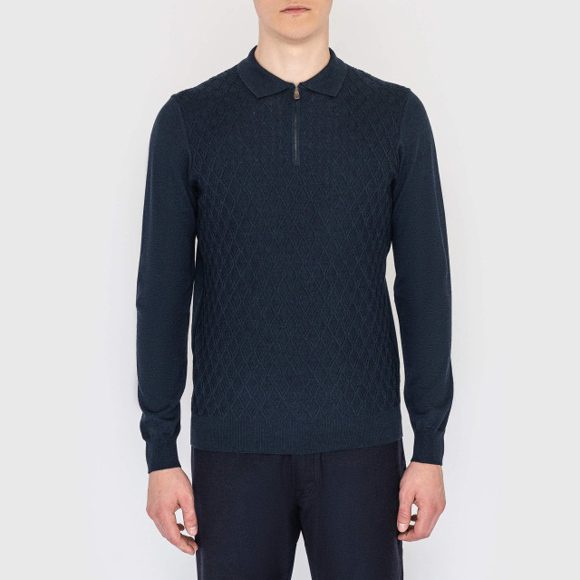 Поло с длинным рукавом Corneliani