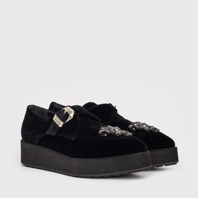 Туфли велюровые Alexander McQueen