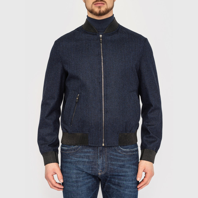 Куртка - бомбер шерстяная Corneliani