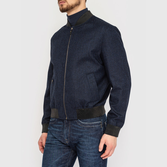 Куртка - бомбер шерстяная Corneliani