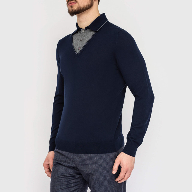 Поло с длинным рукавом Salvatore Ferragamo