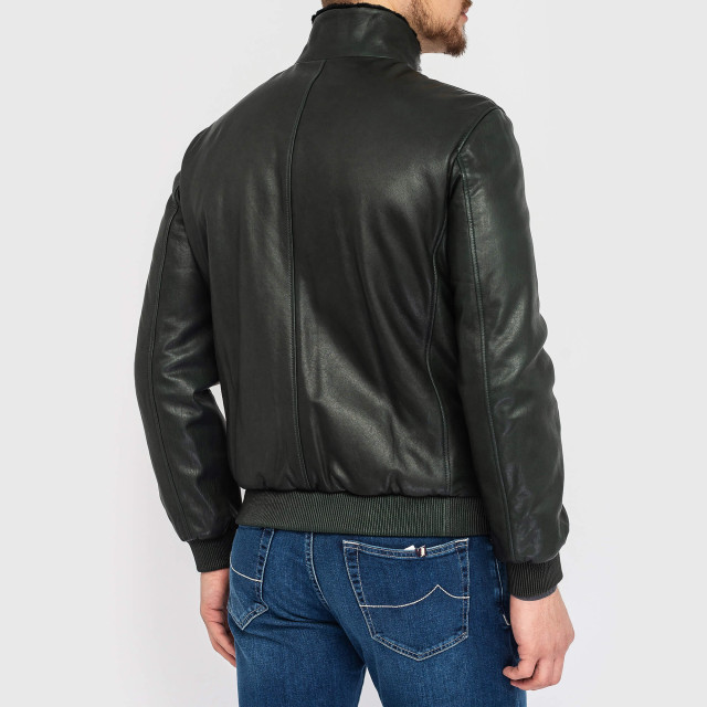 Куртка кожаная Armani Collezioni