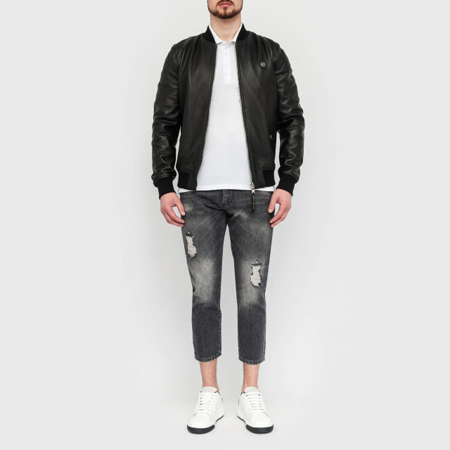 Куртка кожаная Philipp Plein