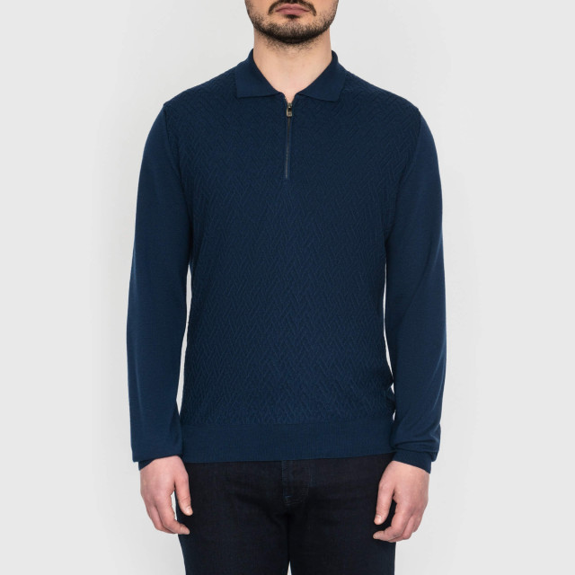 Поло с длинным рукавом Corneliani 