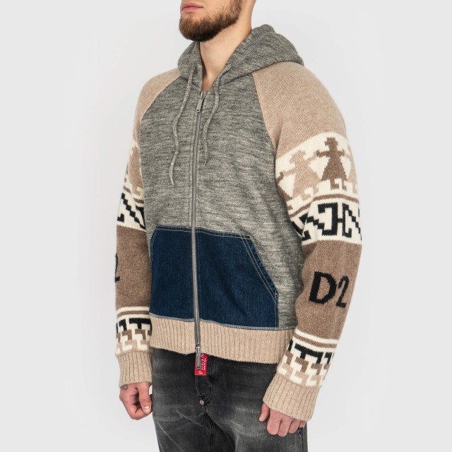 Кофта на молнии Dsquared2