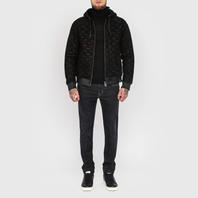 Куртка кожаная Emporio Armani