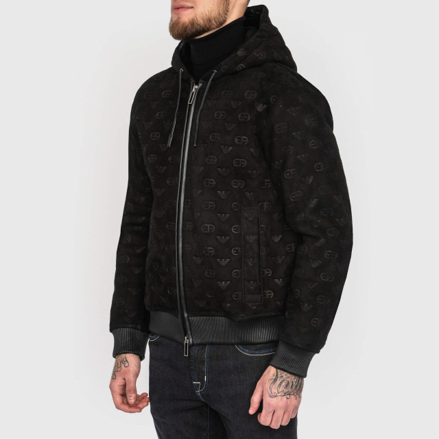 Куртка кожаная Emporio Armani
