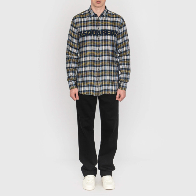 Рубашка льняная Dsquared2