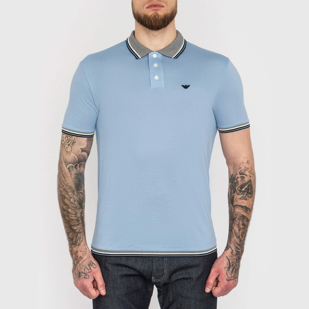 Поло Emporio Armani Арт.: EArPolo 3R1FC0 1JTKZ 0708 голубой