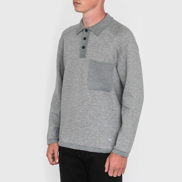 Поло з довгим рукавом Emporio Armani  