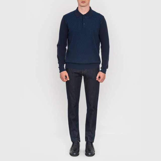 Поло с длинным рукавом Corneliani