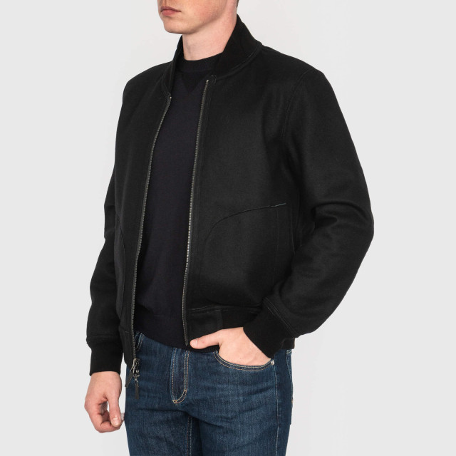 Куртка шкіряна двостороння Emporio Armani