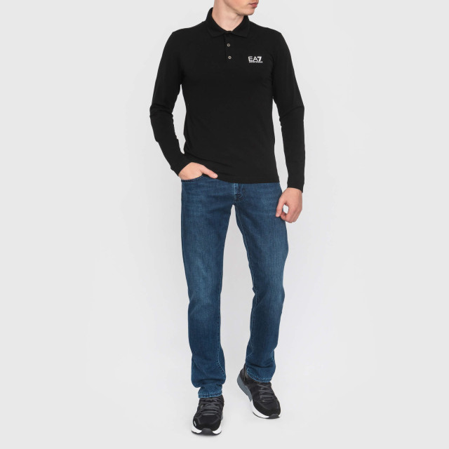 Поло з довгим рукавом Emporio Armani EA7