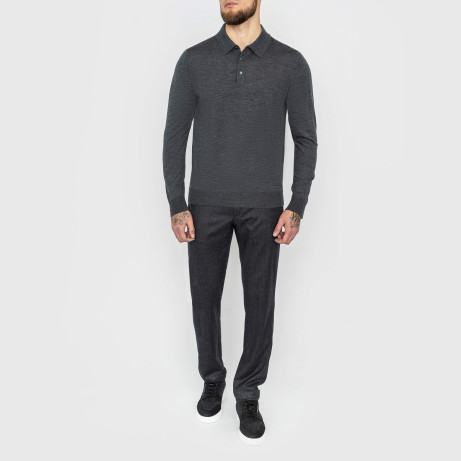 Поло с длинным рукавом Corneliani