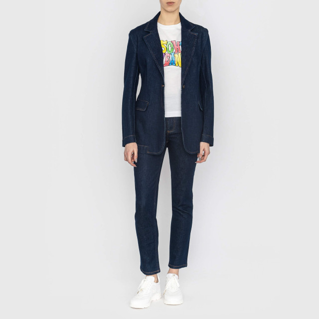 Пиджак из денима Moschino Jeans