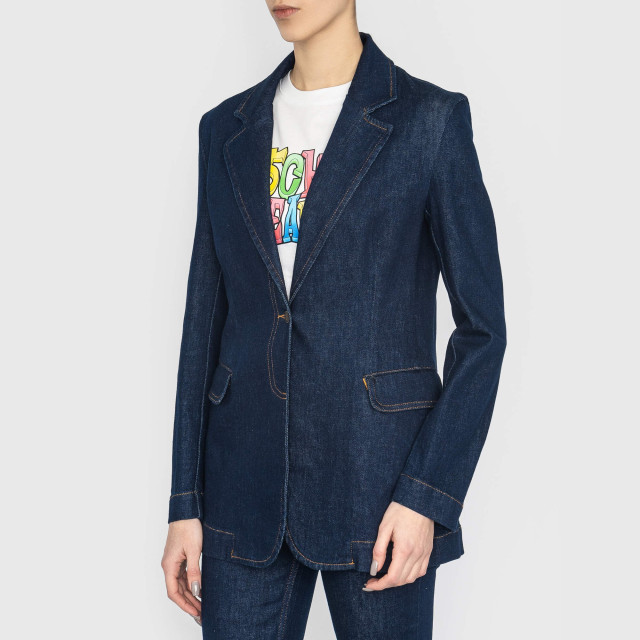 Пиджак из денима Moschino Jeans