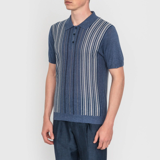 Поло льняное Corneliani 