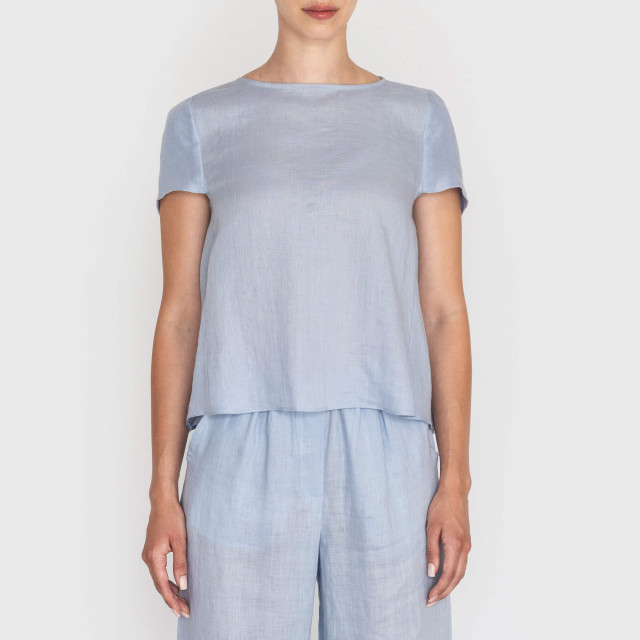 Блуза льняная  Emporio Armani 