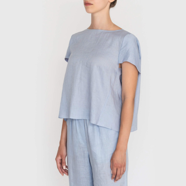 Блуза льняная  Emporio Armani 