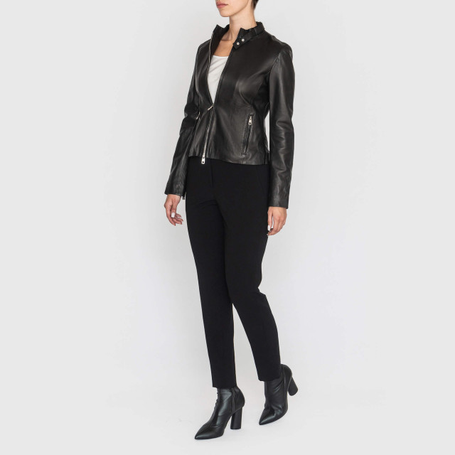 Куртка кожаная  Emporio Armani  