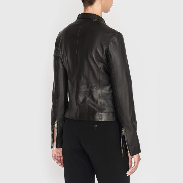 Куртка кожаная  Emporio Armani  