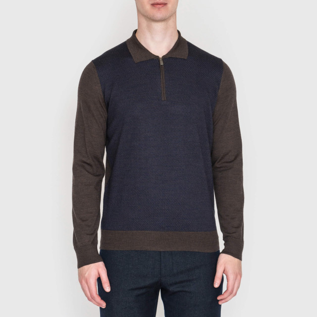 Поло с длинным рукавом Corneliani