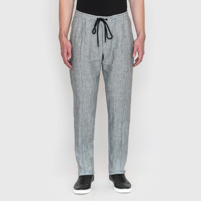Брюки лляні Emporio Armani