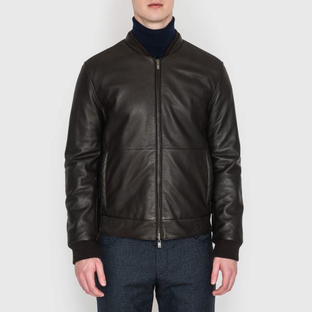Куртка шкіряна двостороння Corneliani