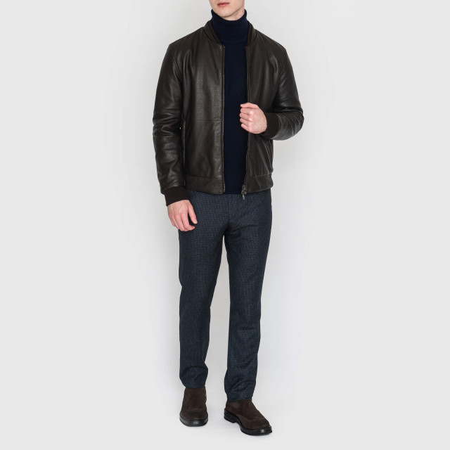 Куртка шкіряна двостороння Corneliani