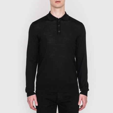 Поло с длинным рукавом Emporio Armani