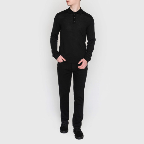 Поло с длинным рукавом Emporio Armani