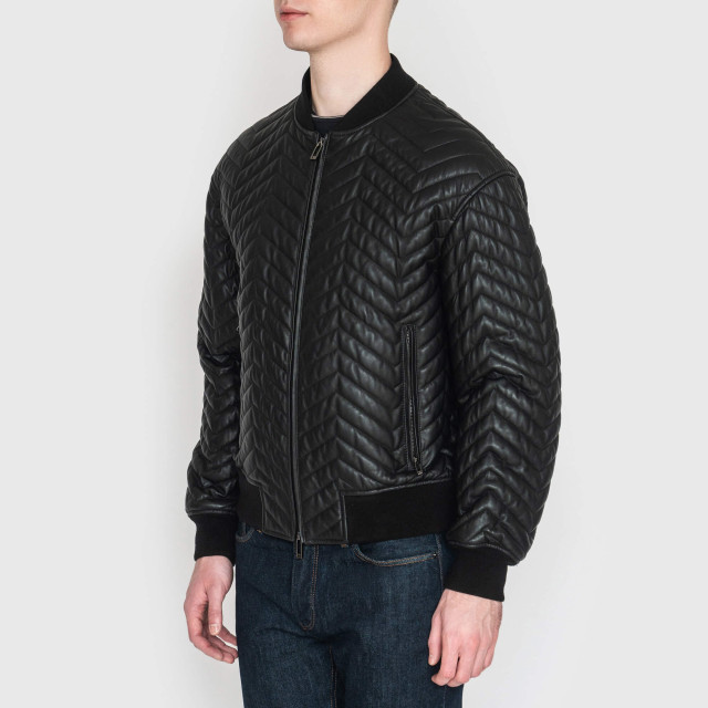 Куртка кожаная Emporio Armani 