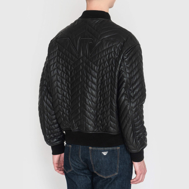 Куртка кожаная Emporio Armani 
