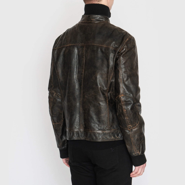 Куртка кожаная Armani Jeans 