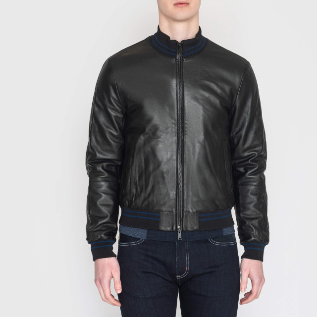 Куртка кожаная Emporio Armani
